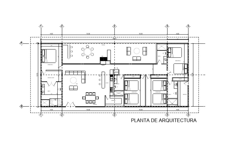 Casa Planta Arq Esc 50 | PDF