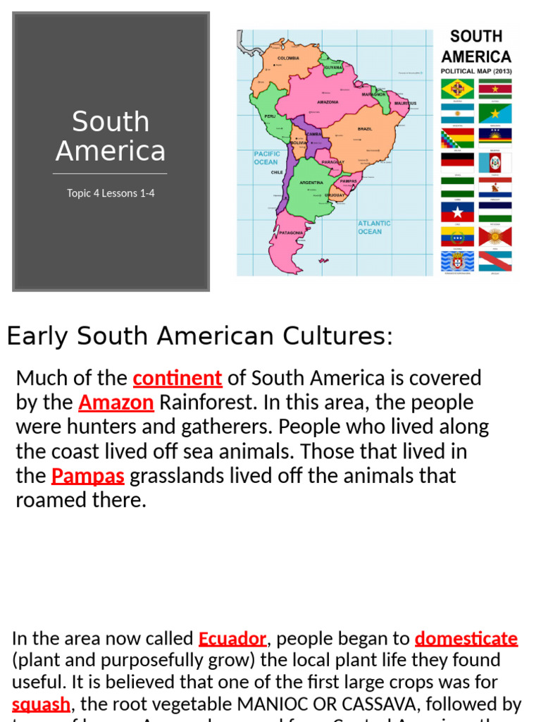 South America | PDF | Inca Empire | South America