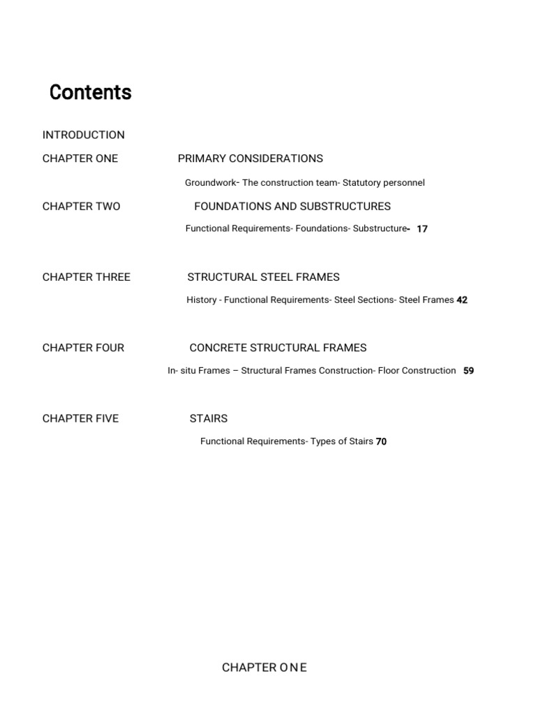 Building Construction Essentials Guide | PDF | Deep Foundation ...