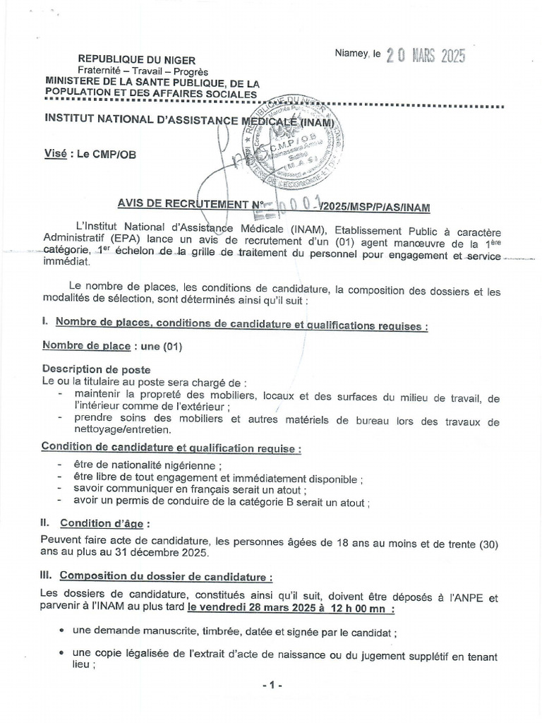 INAM | PDF