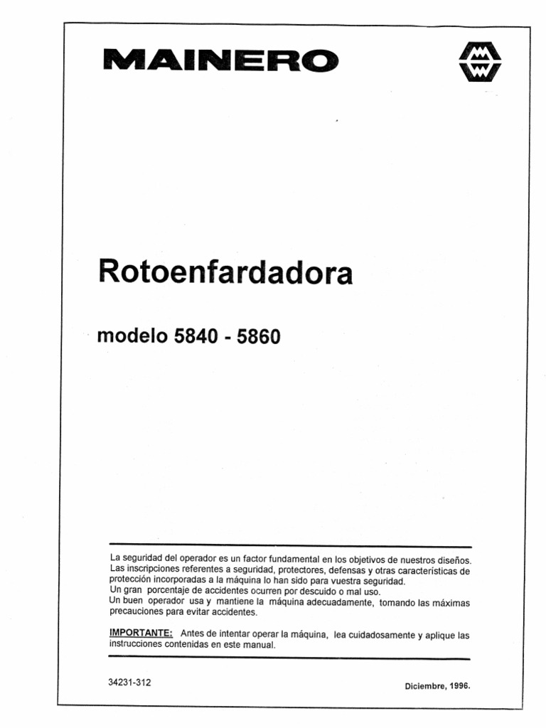 5840 - 5860 - Serie 4 y 5 Oper y Rep | PDF