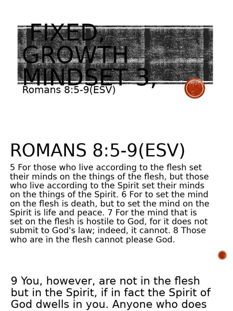 Fixed, Growth Mindset 3 | PDF | Religious Belief And Doctrine | Theology