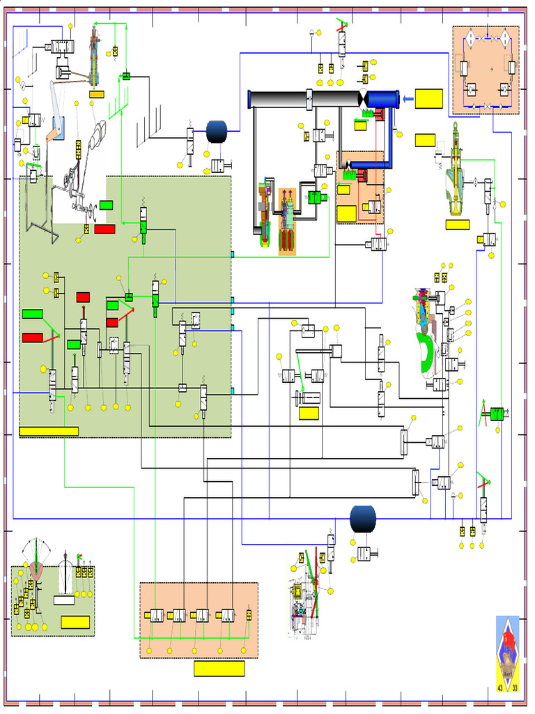 Engine Control Room Pneumatic System | PDF | Gas Technologies | Engines
