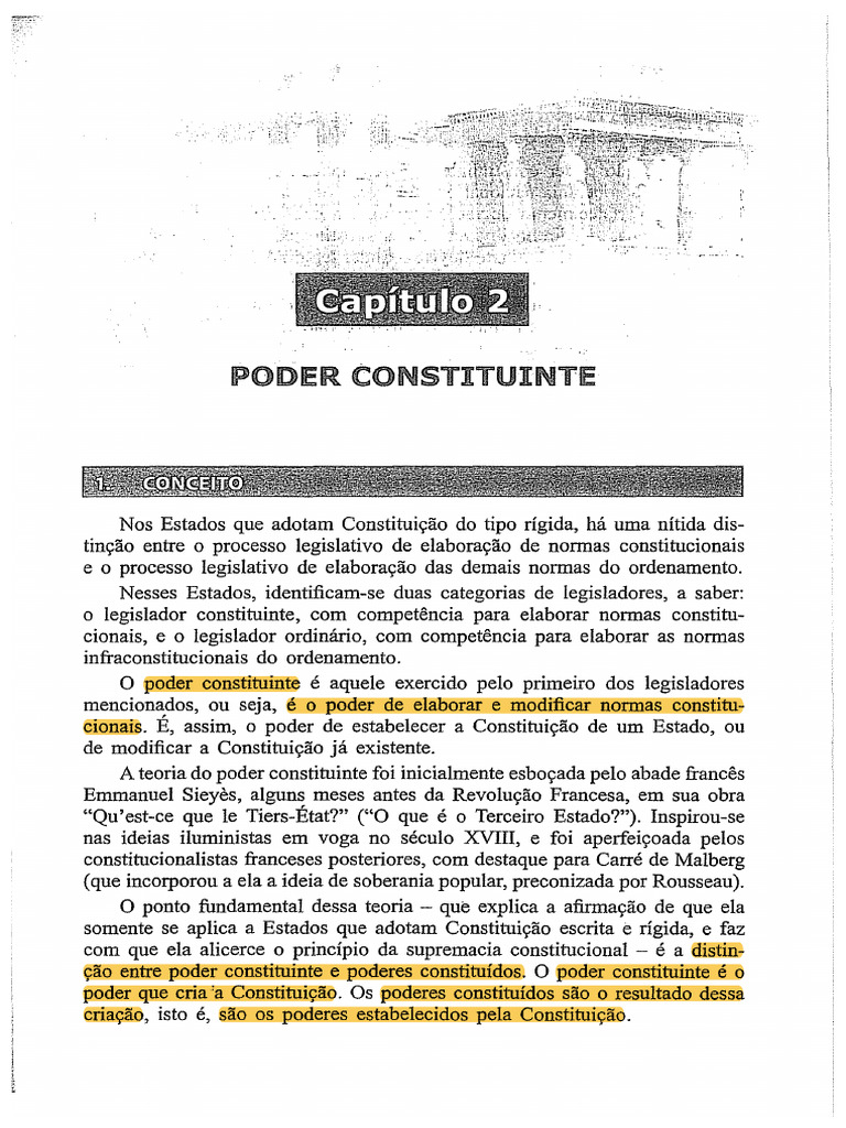 Entendendo o Poder Constituinte | PDF | Constituição | Emenda ...