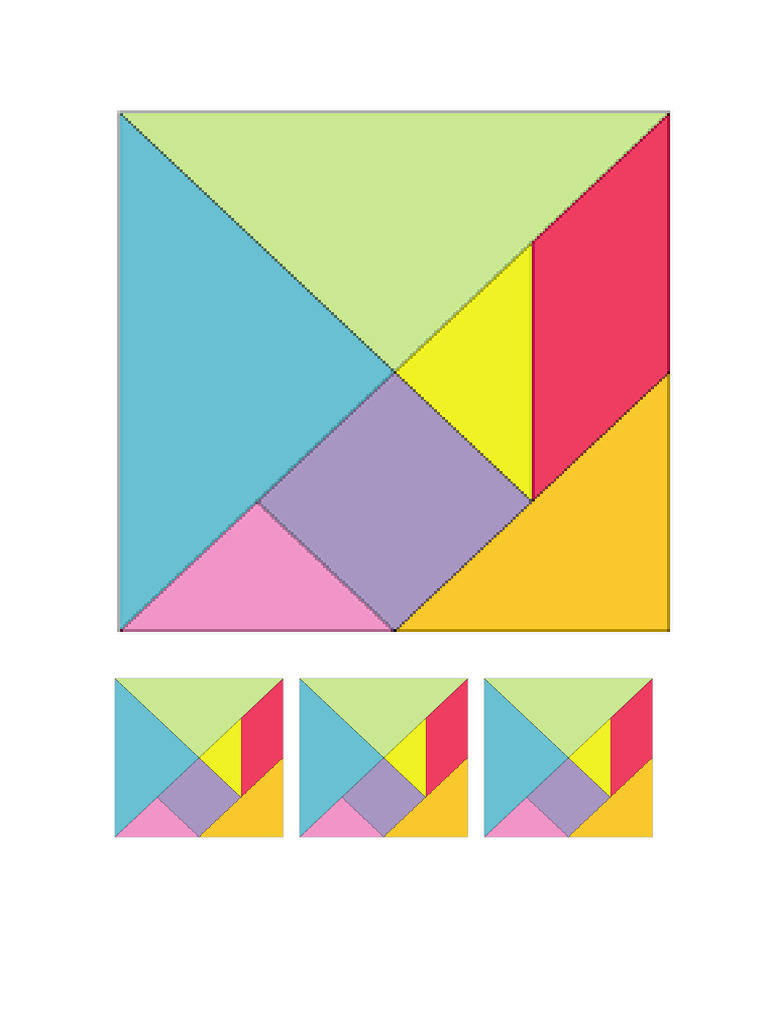 Patratul Tangram | PDF