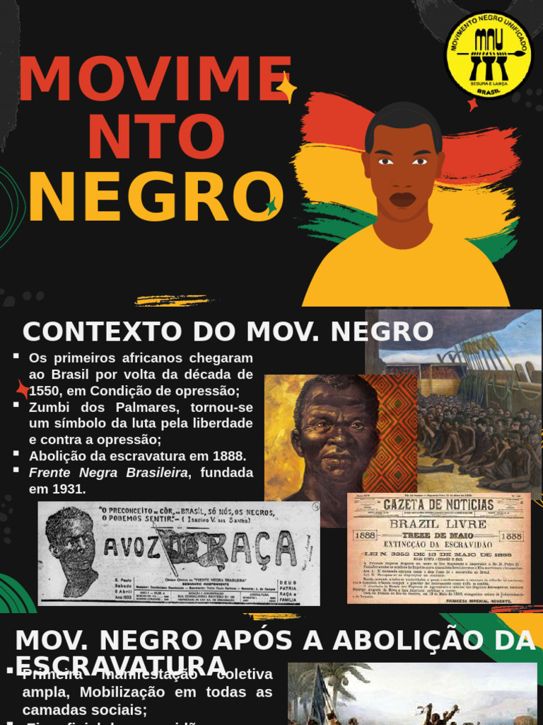 História e Conquistas do Movimento Negro | PDF