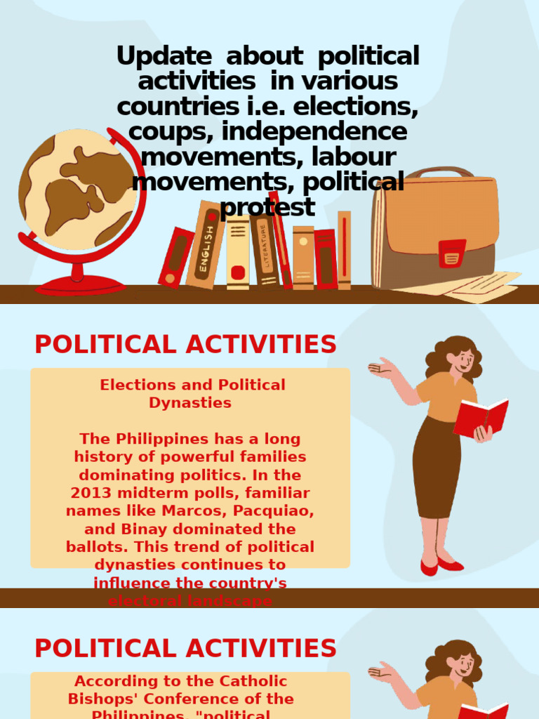 Political Activities and Protests in the Philippines | PDF | Labour ...
