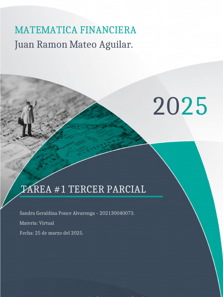 Tarea #1 de Matematica Financiera | PDF | Negociación | Toma de decisiones