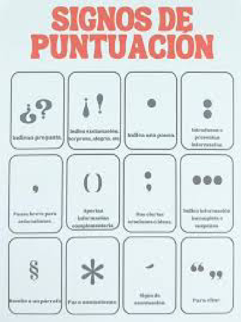Signos Español | PDF