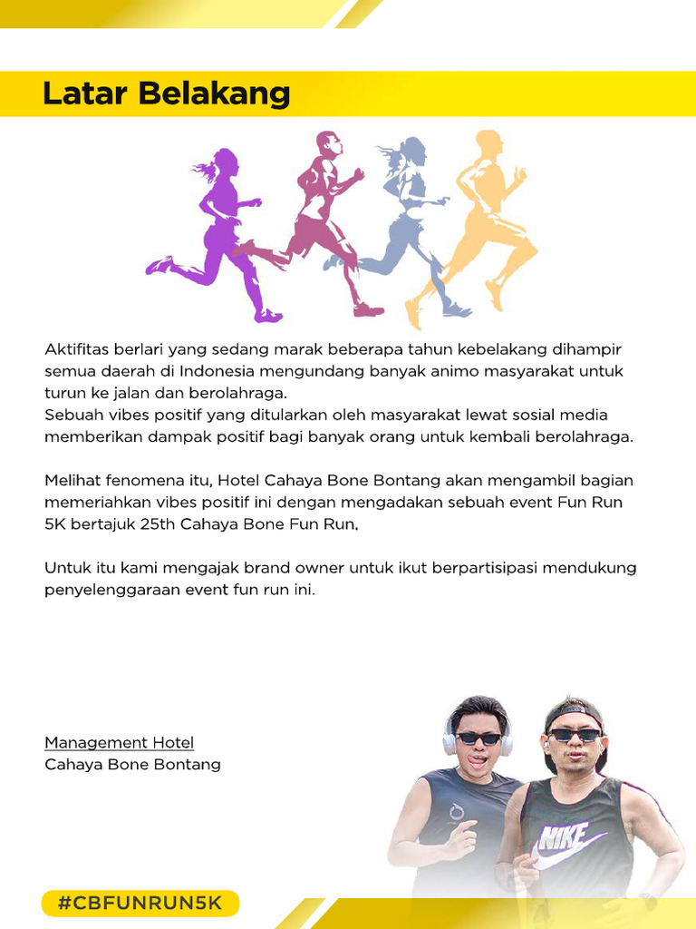 CBFUNRUN5K Event Overview | PDF