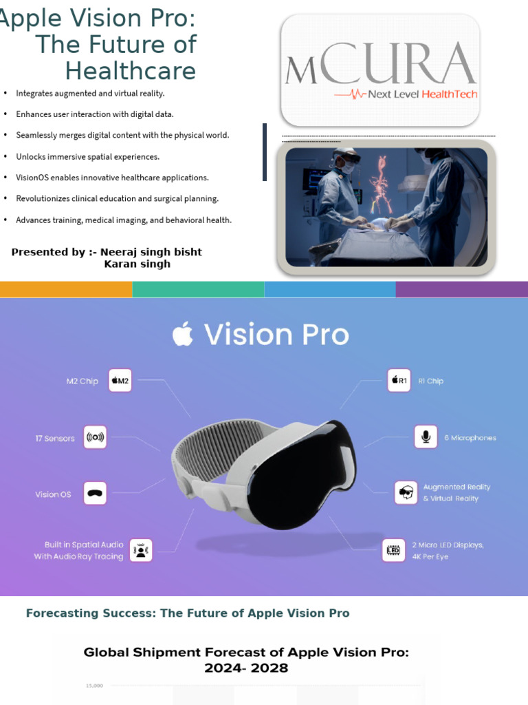 Apple Vision Pro: Transforming Healthcare | PDF | Augmented Reality ...