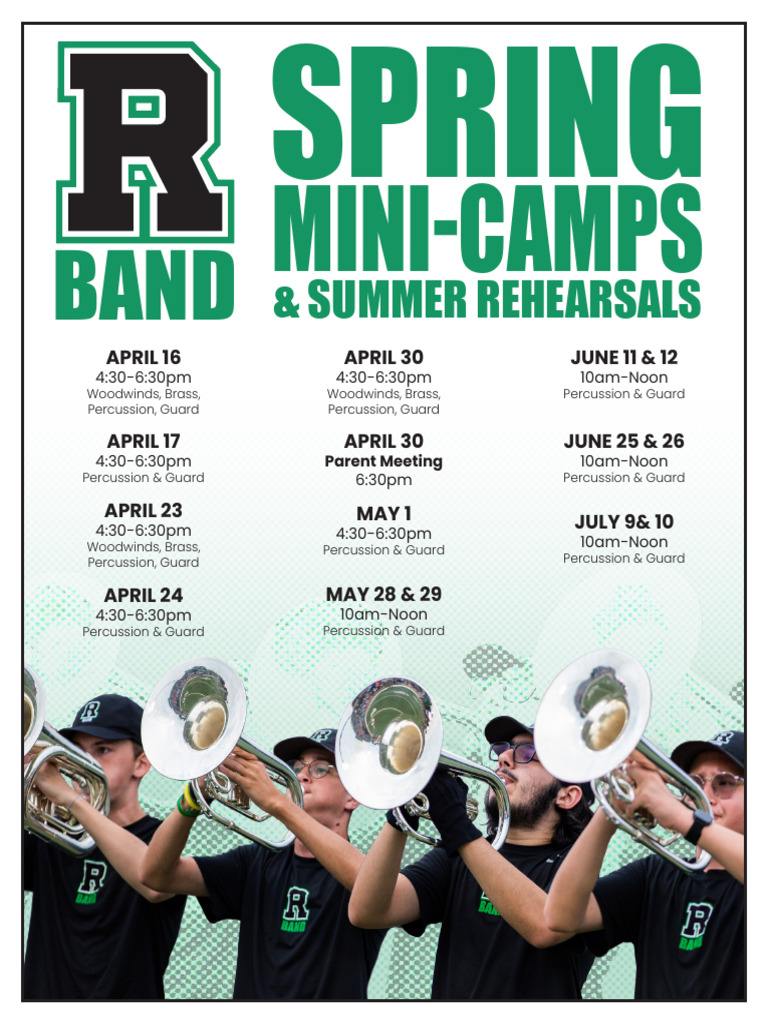 Spring Mini-Camps & Summer Rehearsals | PDF