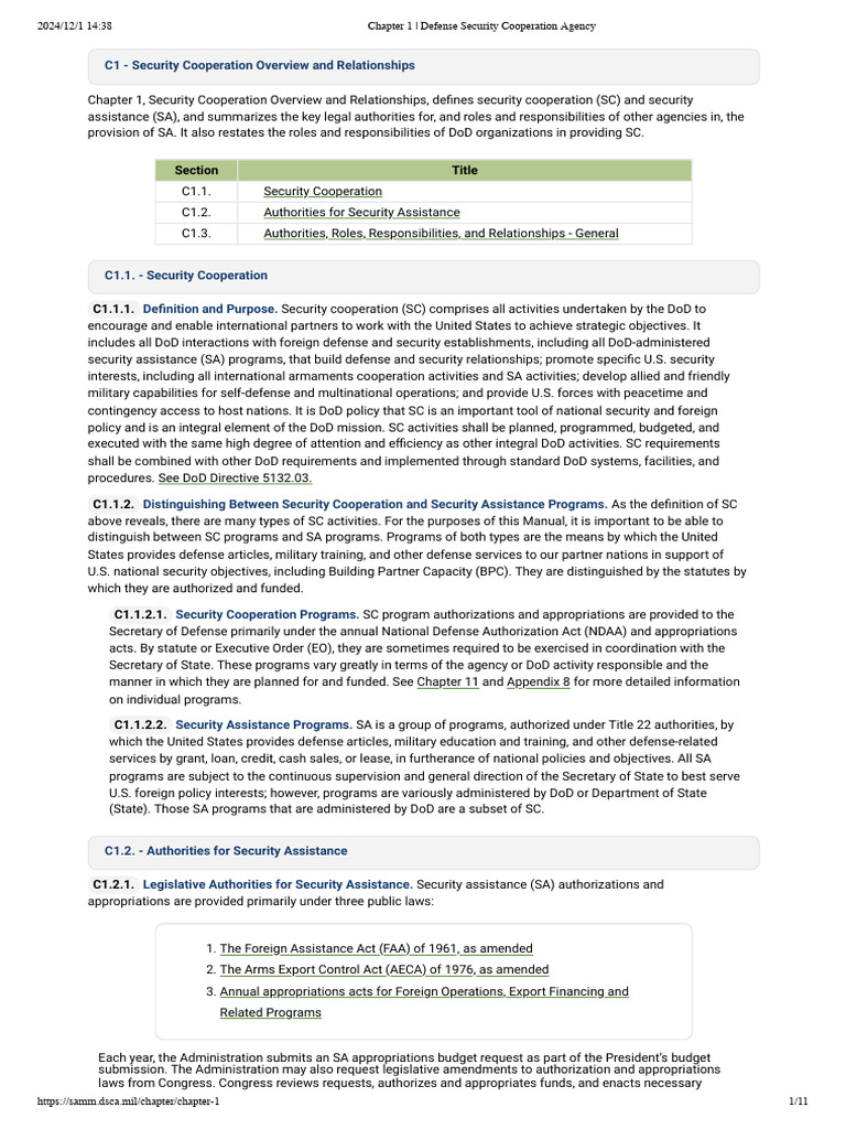 DSCA Military Acquisition Engagement | PDF | United States Department ...