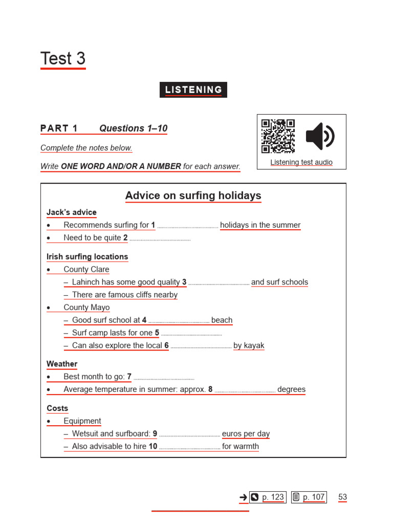 Cambridge 17 Test (1) - 1-95-53-55 | PDF