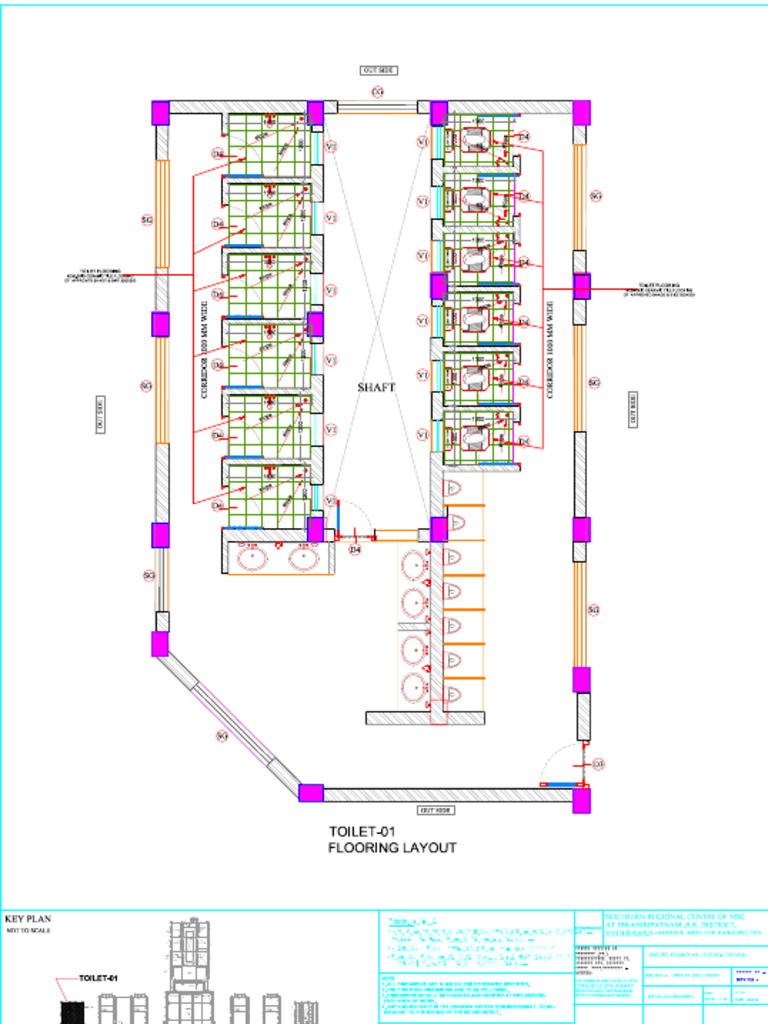 Ground Floor Plan for Barrack Mess | PDF | Toilet | Sanitation