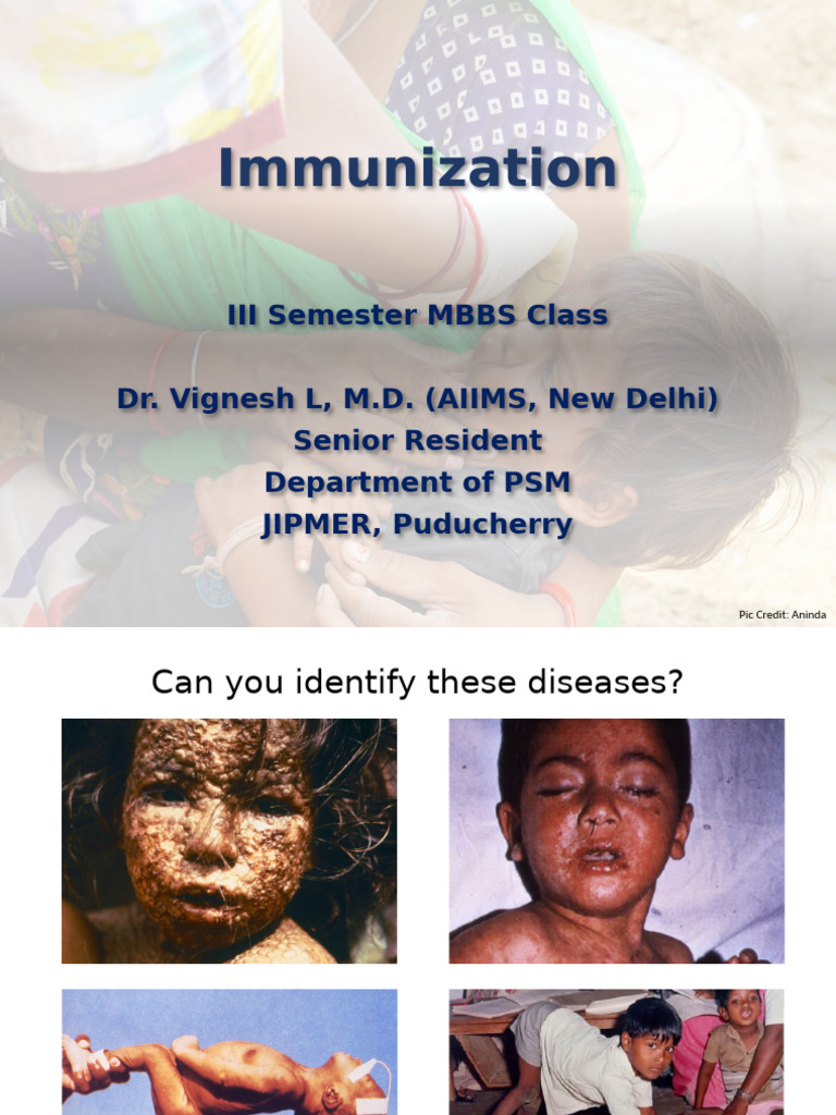 Immunization3rdsem 211221101055 | PDF | Vaccines | Vaccination