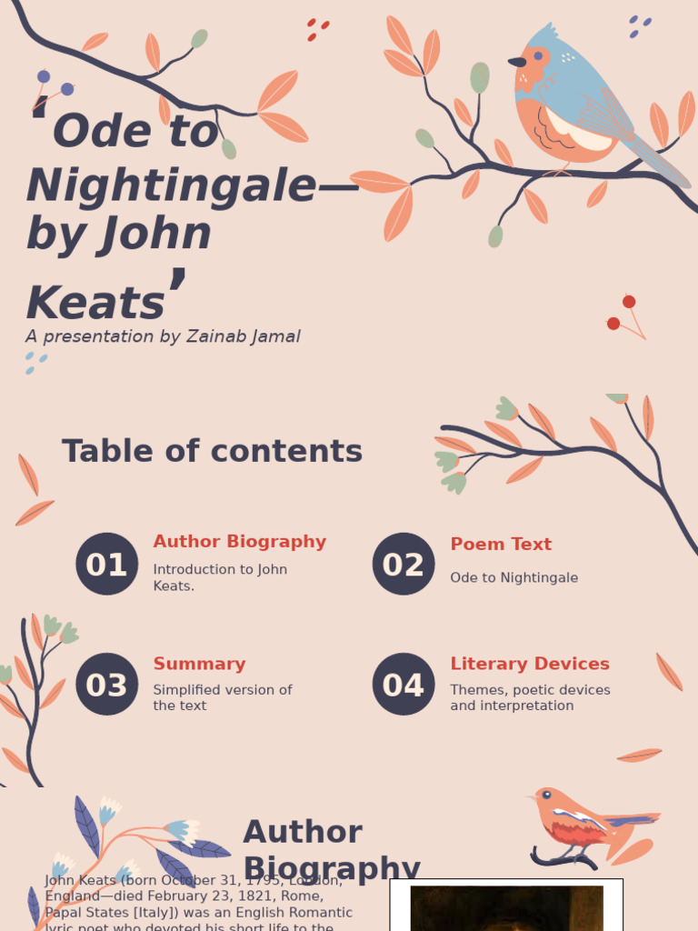 Keats' Ode: Beauty and Mortality | PDF | John Keats | Poetry