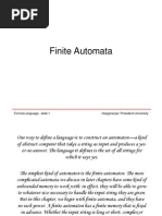 Finite Automata: Formal Language, Slide 1