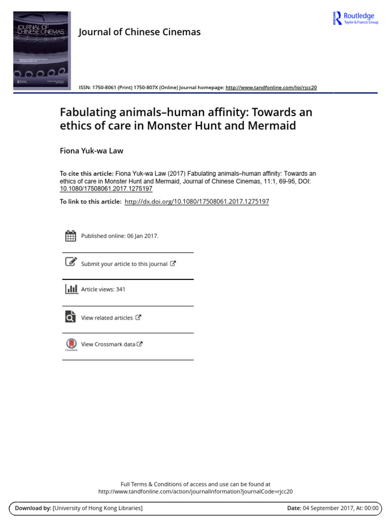 Law, Fabulating Animals Human Affinity | PDF | Ecofeminism | Ecocriticism