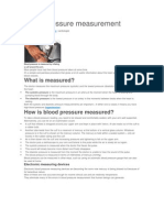 Blood Pressure Measurement