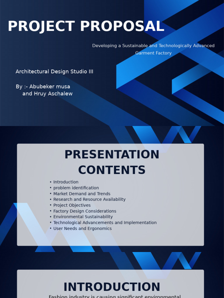 Sustainable Garment Factory Proposal | PDF | Clothing | Sustainability