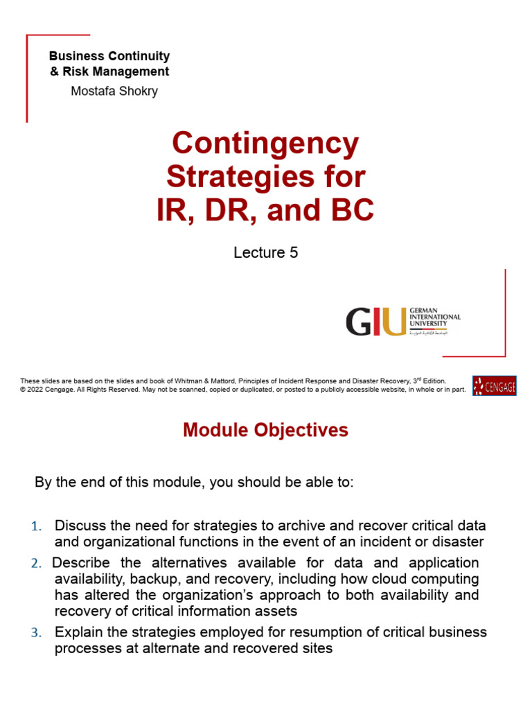 Business Continuity & Disaster Recovery Strategies | PDF | Backup ...