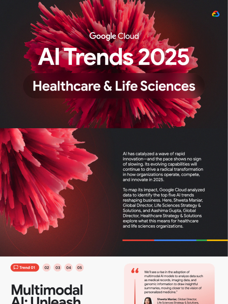 AI Trends Transforming Healthcare 2025 | PDF | Artificial Intelligence ...