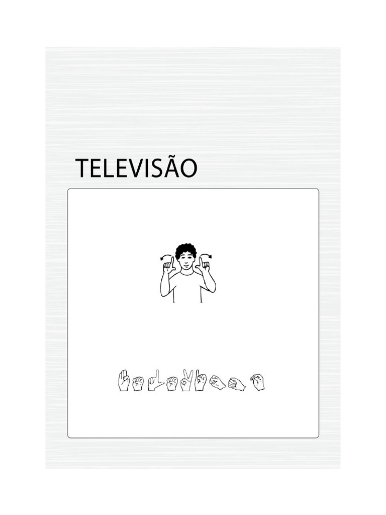 Televisão - Libras | PDF
