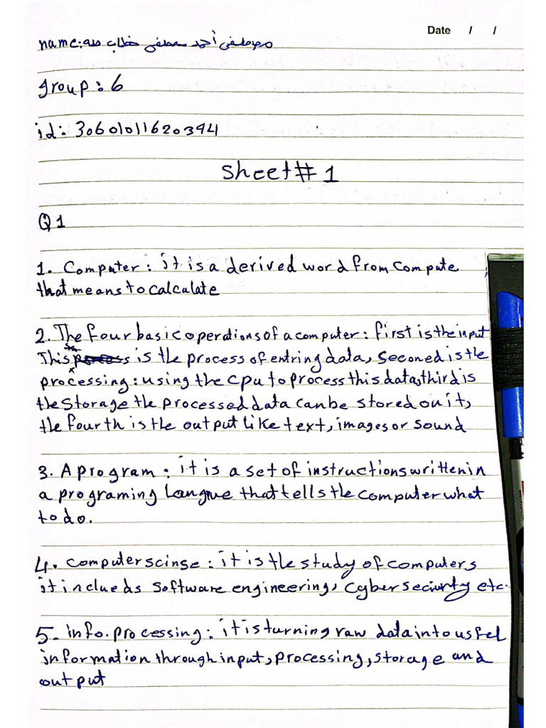 Sheet 1 | PDF