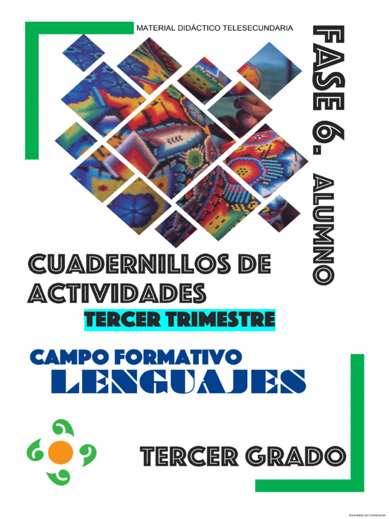 Cuadernillo Lenguajes 3 - Artes 3 - 3T Alumno | PDF