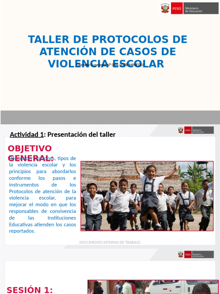Protocolo de Atención a Violencia Escolar | PDF | Violencia | Abuso ...