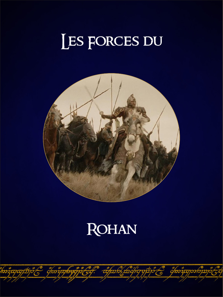 Armée du Rohan : Héros et Stratégies | PDF | Terre du Milieu | J. R. R ...