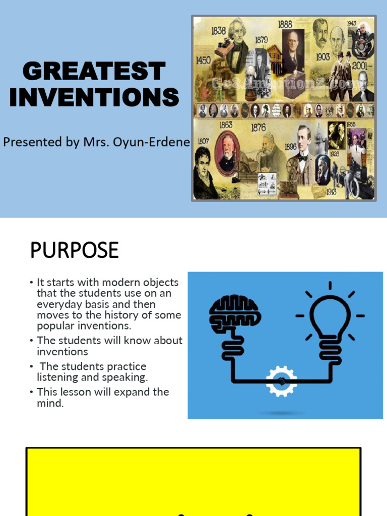 Exploring Key Inventions and Inventors | PDF
