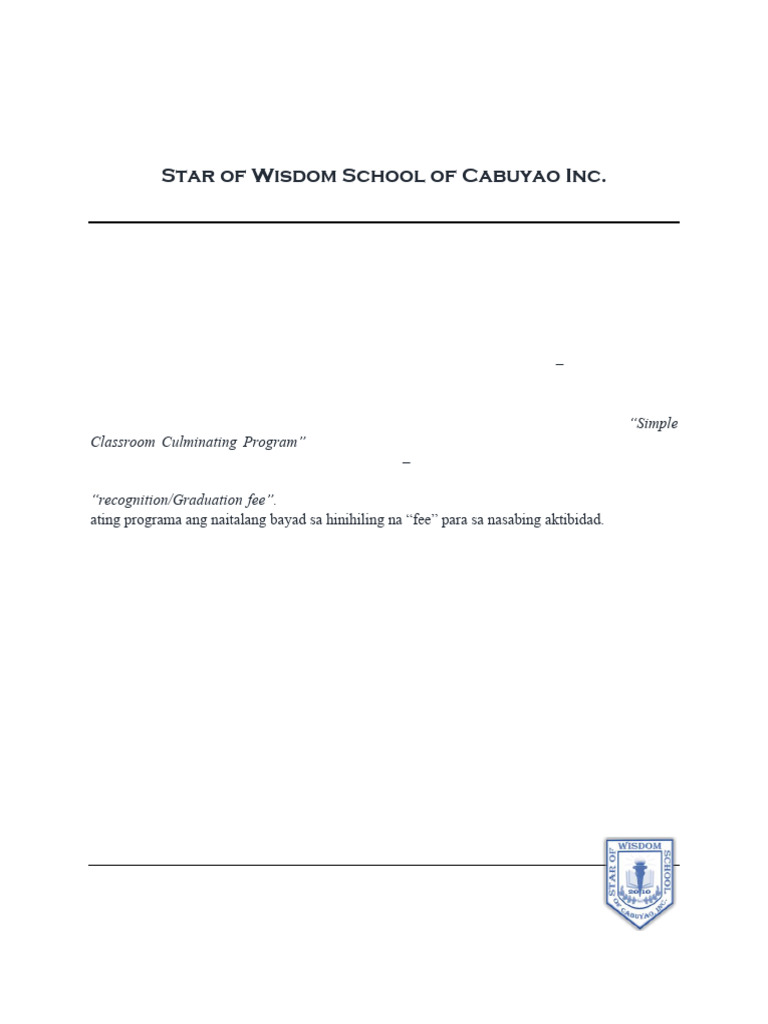 ANNOUNCEMENT | PDF