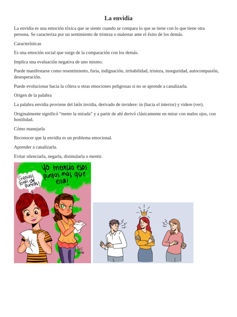 La Envidia | PDF