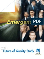 2011 Future of Quality Study