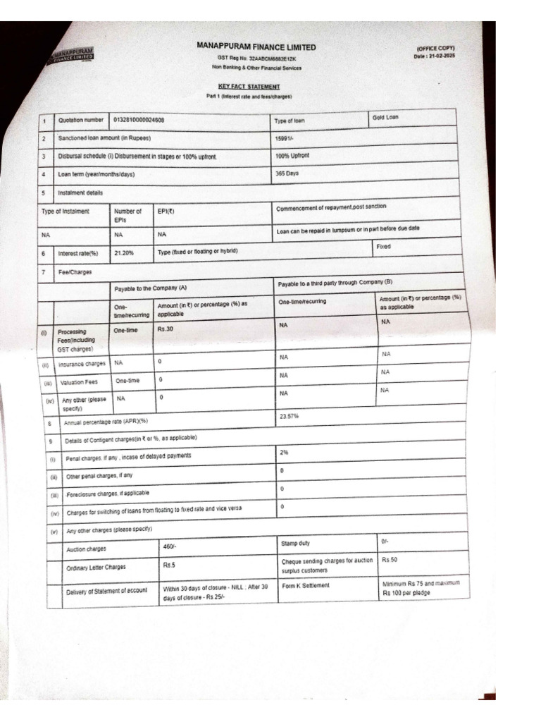 KFS Sample | PDF