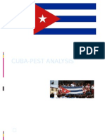 Cuba Pest Analysis