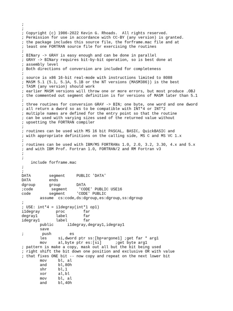 Degray Asm | PDF | Computing | Computer Architecture