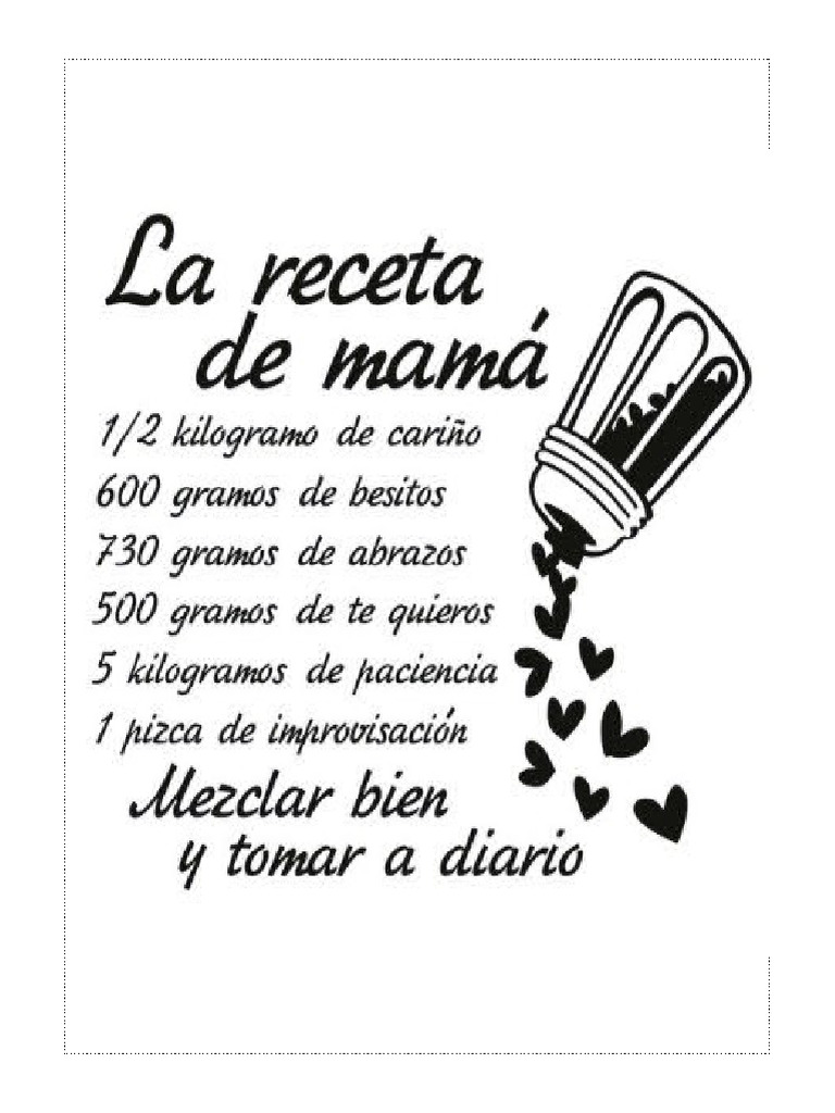La Receta de Mama | PDF