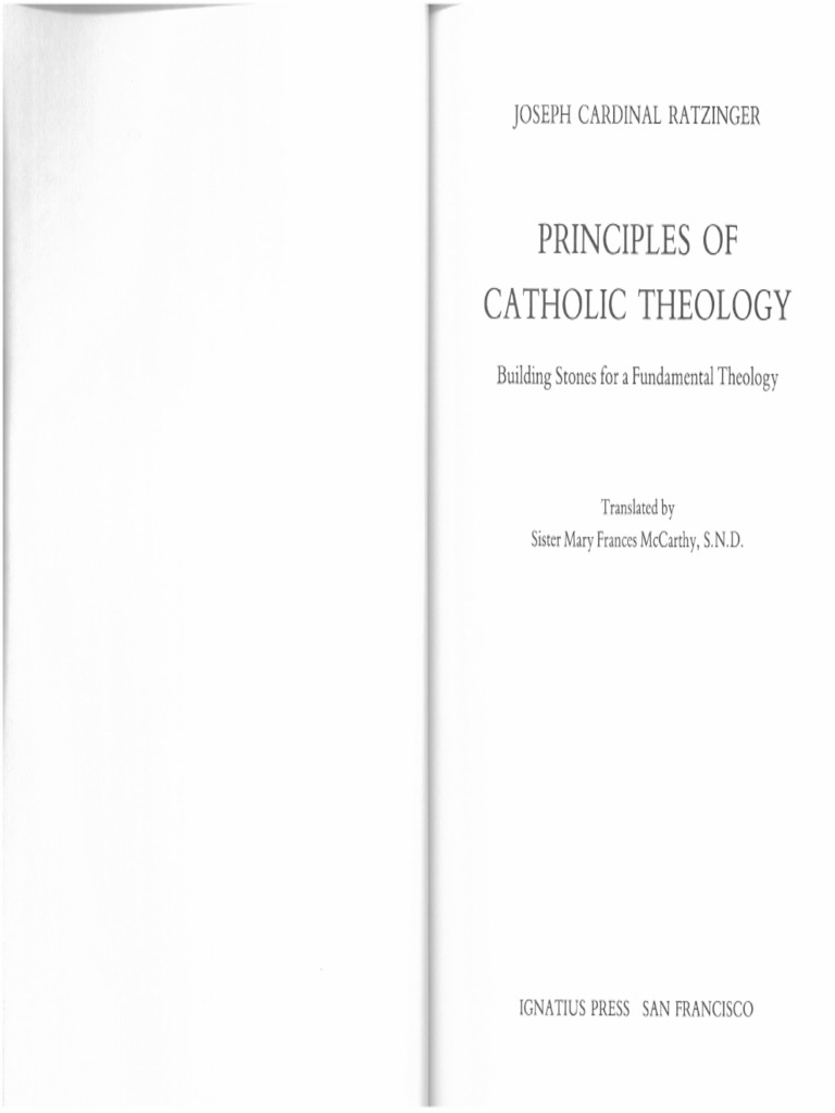 Ratzinger - On Meaning and Structure of The Sacraments (1982) | PDF