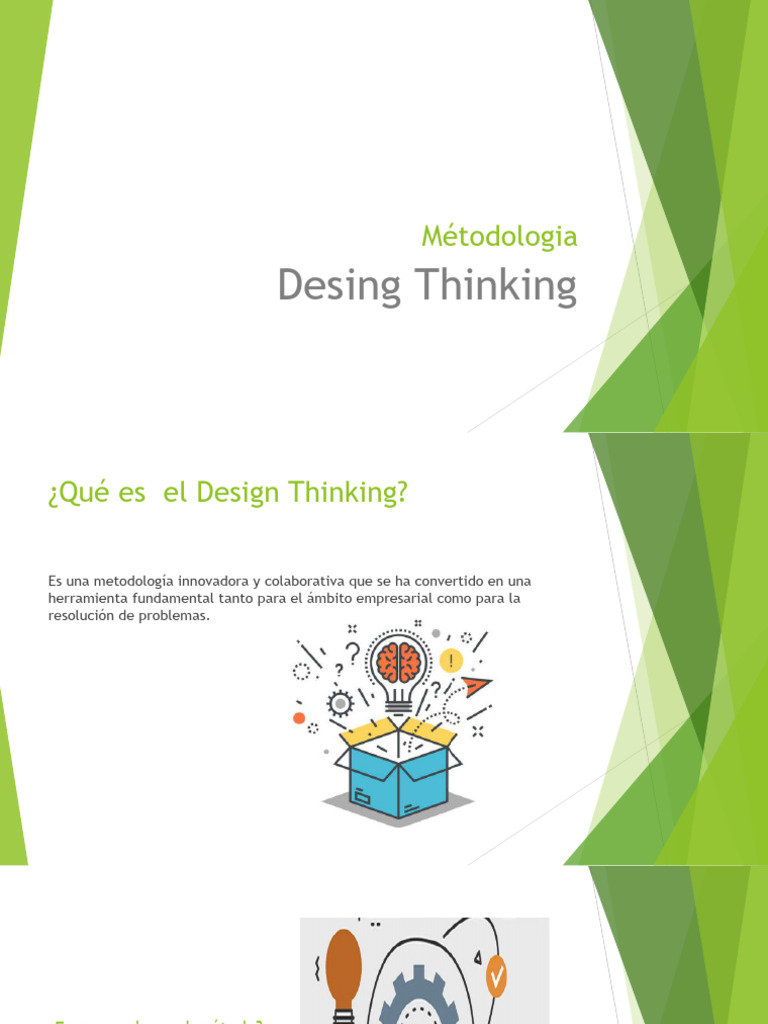 Metodología de Design Thinking | PDF | El pensamiento de diseño ...