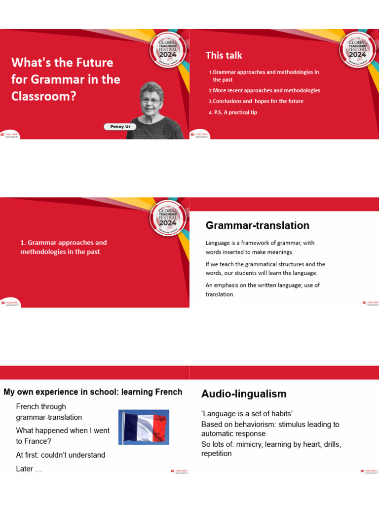 What S The Future For Grammar in The Classroom | PDF | Second Language ...
