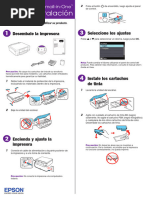 Guía de instalación para impresoras Epson | PDF | Impresora ...