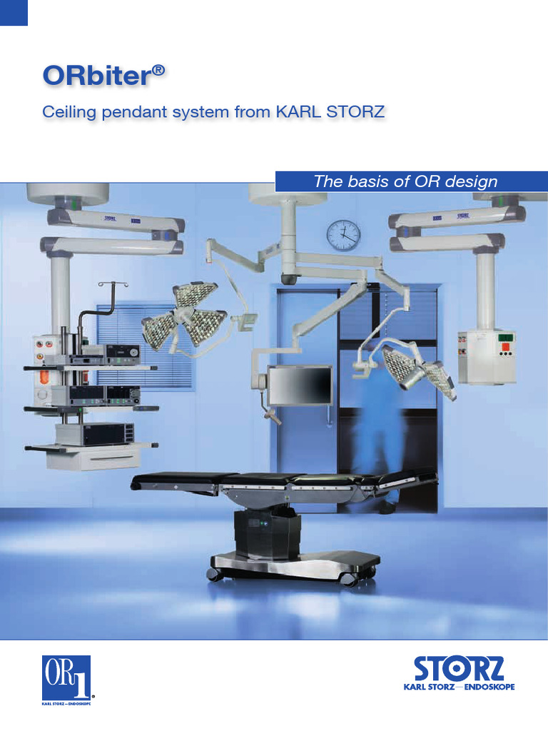ORbiter® Ceiling Pendant Systems Overview | PDF | Brake | Light ...