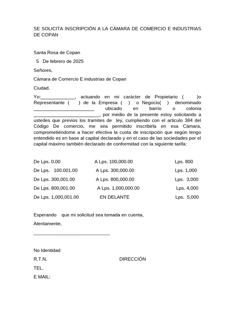Formato de Codigo de Comercio | PDF