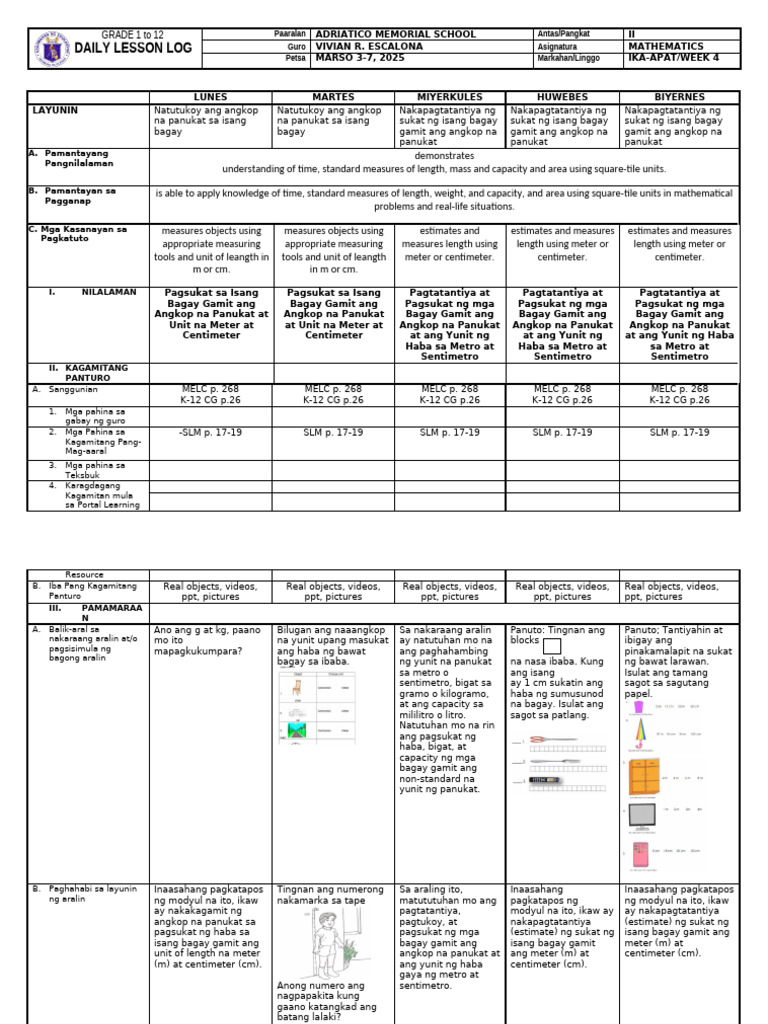 Q4 Math Week 4 | PDF
