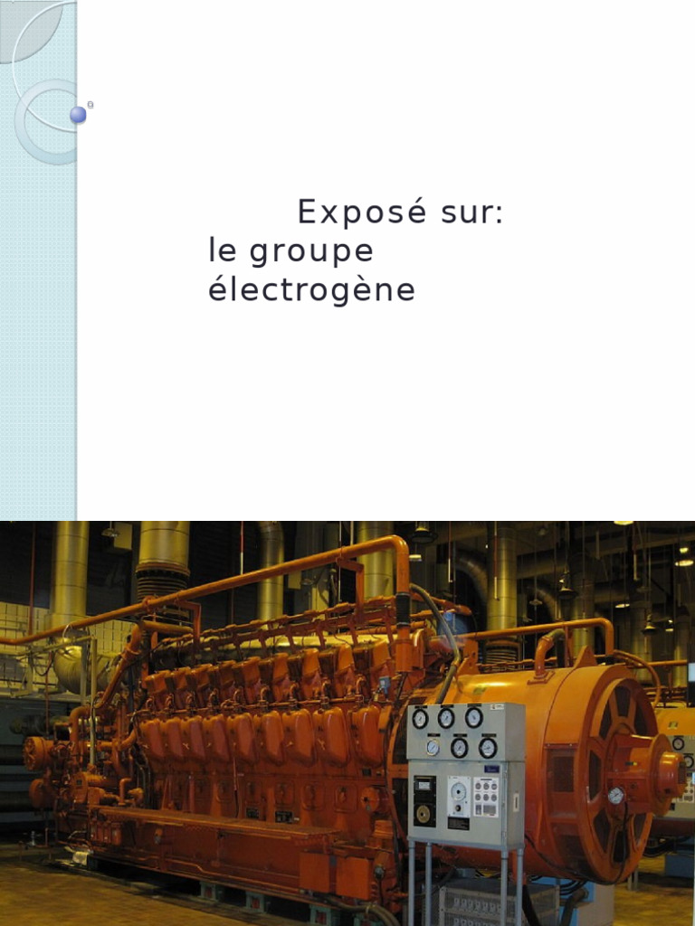 Guide complet sur les groupes électrogènes PDF Générateur — free download