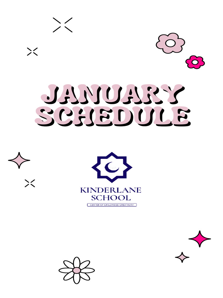 January Schedule | PDF