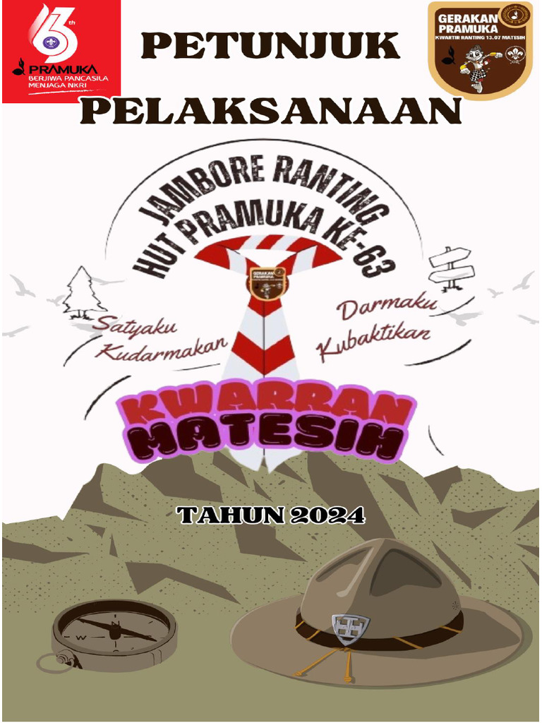Petunjuk Jambore Ranting 2024 | PDF
